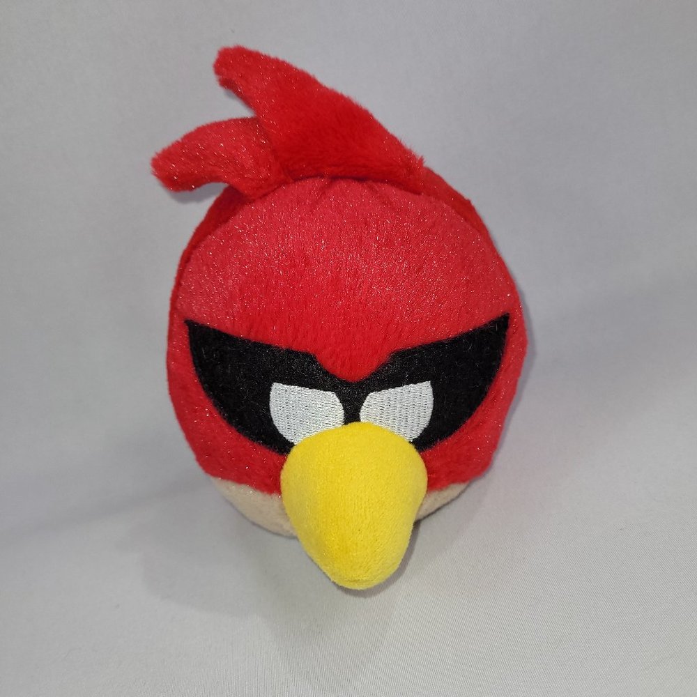 Angry Birds Plush 6" Space Super Red Bird Stuffed Video Game Toy